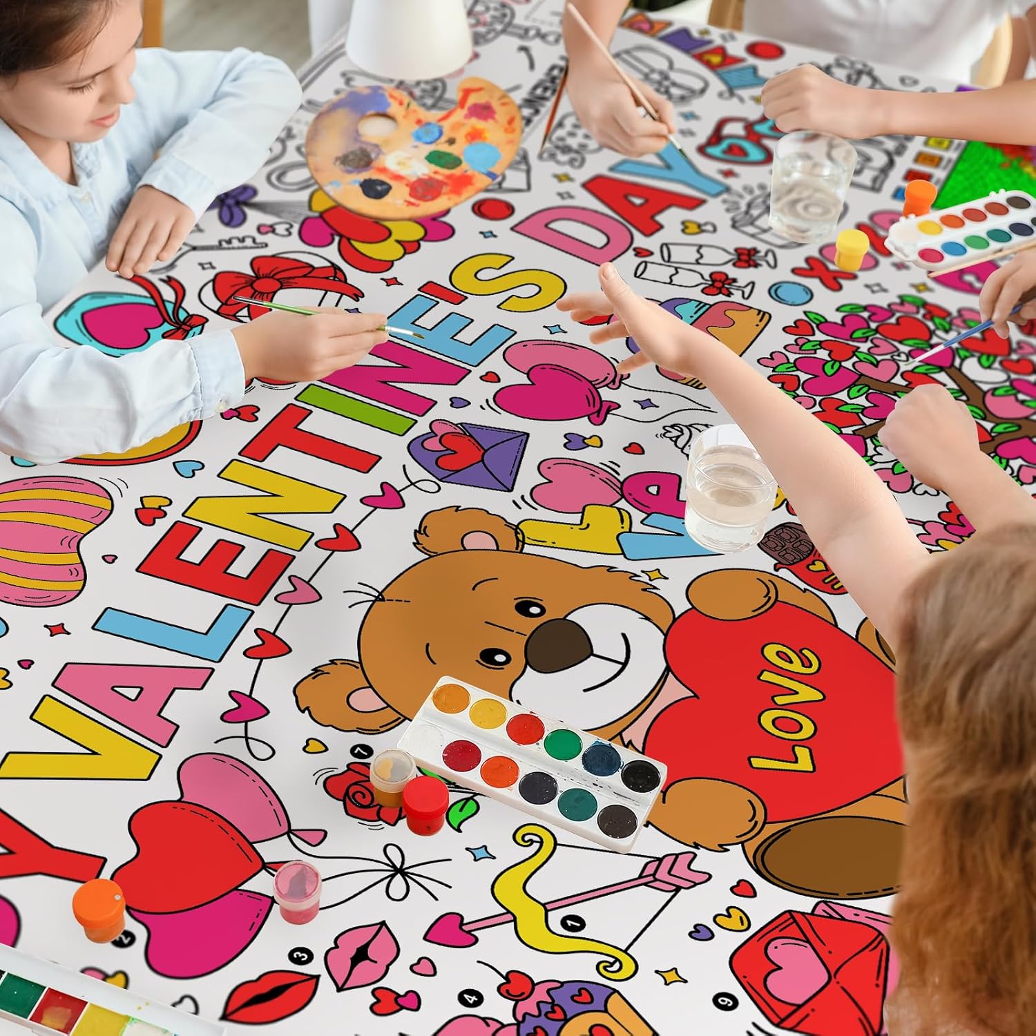 Thumbnail 6 de Gatherfun Valentine's Day Activity Poster 31.5x72 in 📜