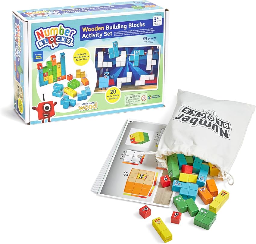 Detalle de Learning Resources Numberblocks Kit 28 piezas, 3–5+ años