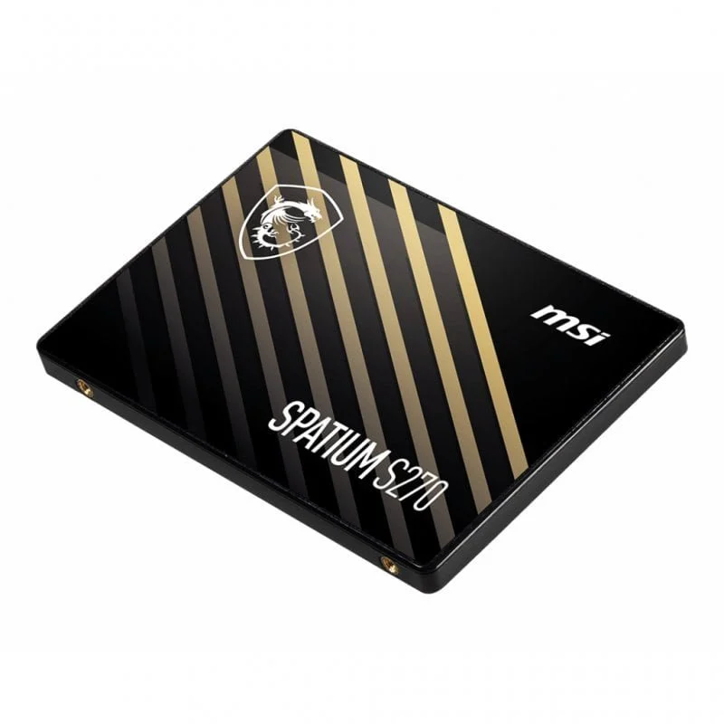 Detalle de MSI Spatium S270 480GB SSD SATA3 🚀 Rendimiento Superior