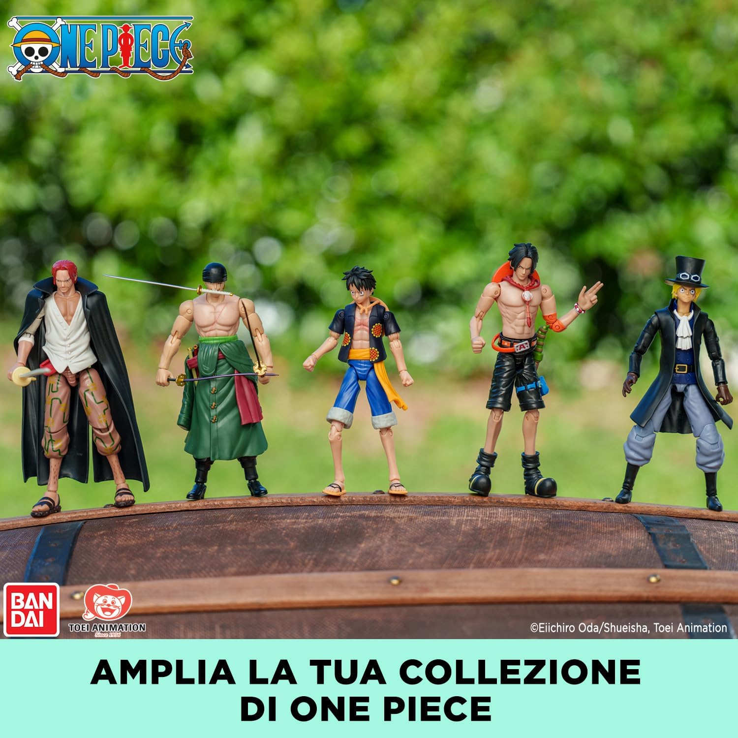 Detalle de Bandai Anime Heroes One Piece: Roronoa Zoro 17 cm Three Sword Style - Figura articolata licenza ufficiale
