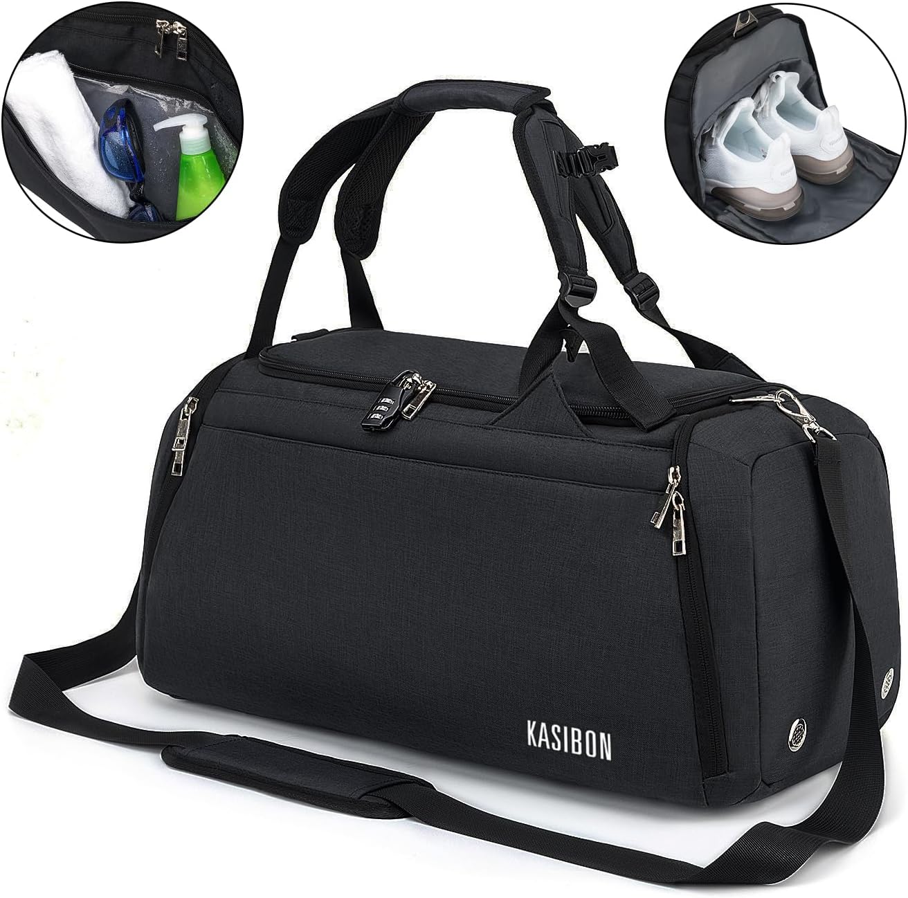 Thumbnail 5 de Sports Duffle Bag 42L with Shoe Compartment
