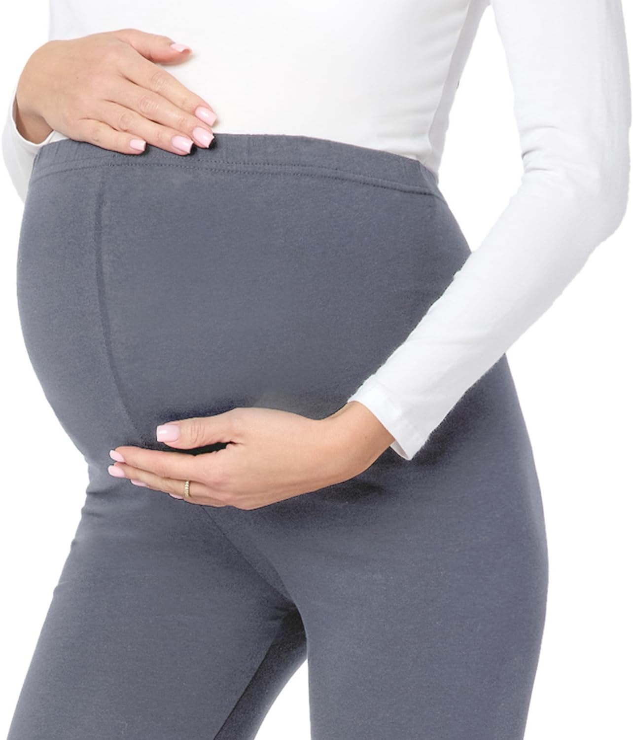 Detalle 2 de Be Mammy Umstandsleggings Be20-229 Leggings 3/4