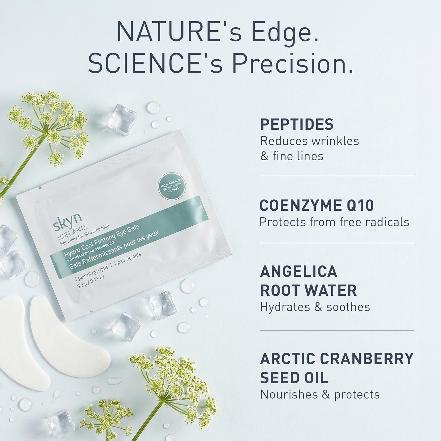Detalle de Skyn ICELAND 18228900016 Hydro Cool Firming Eye Patches with Peptides