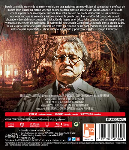 Detalle 2 de Al Final de la Escalera (The Changeling) Blu-ray 📀