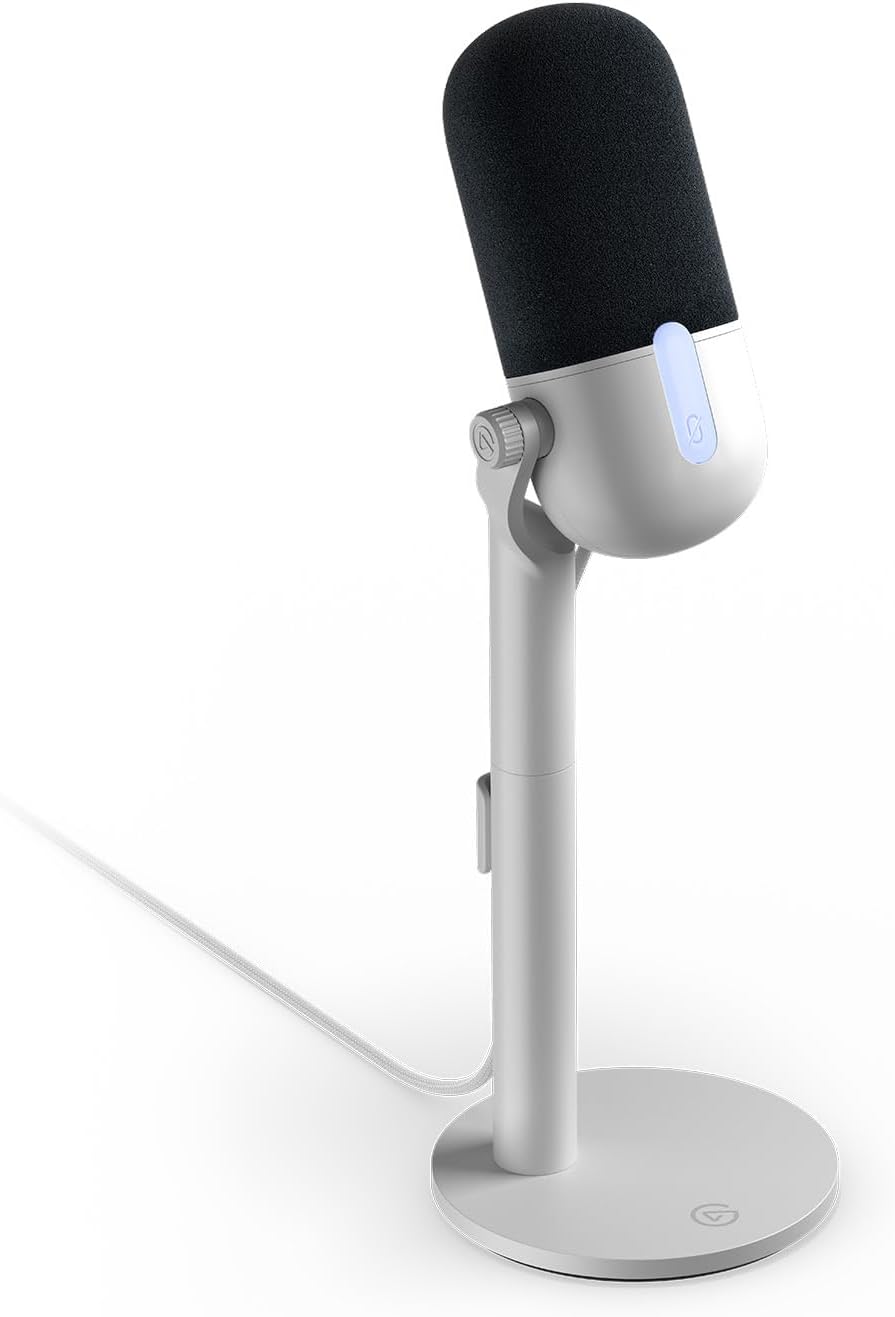 Detalle de Elgato Wave Neo USB Condenser Microphone with Tap-to-Mute and Headphone Monitoring