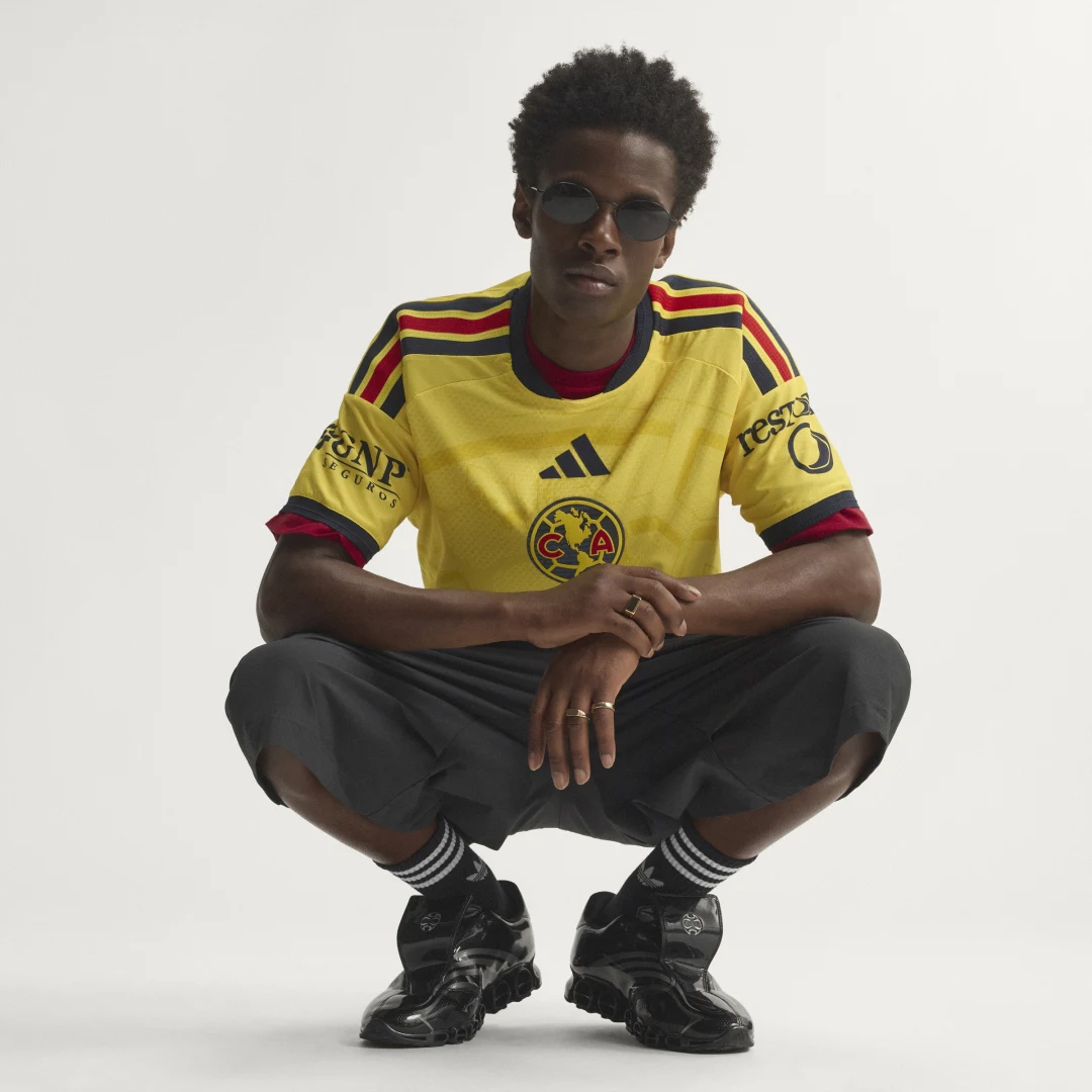 Thumbnail 2 de Camiseta primera equipación Club América 26/27 de Adidas – Amarillo