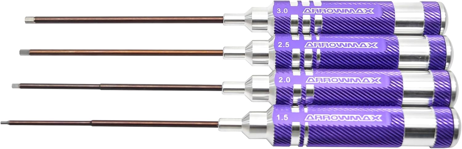 Thumbnail 6 de ARROWMAX Set cacciaviti esagonali 4 pezzi 1,5‑3 mm