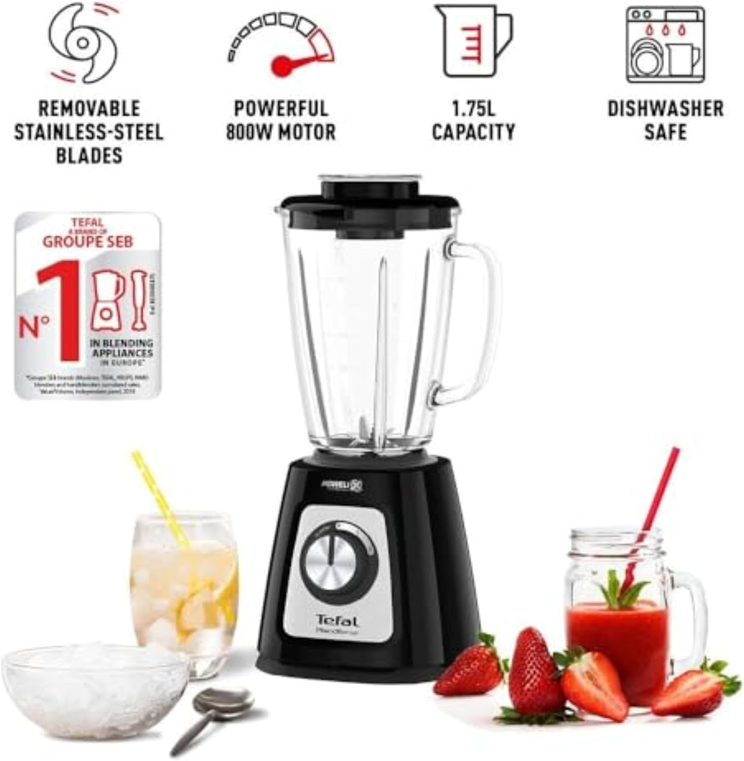Thumbnail 1 de Tefal Blendforce II Blender 800W