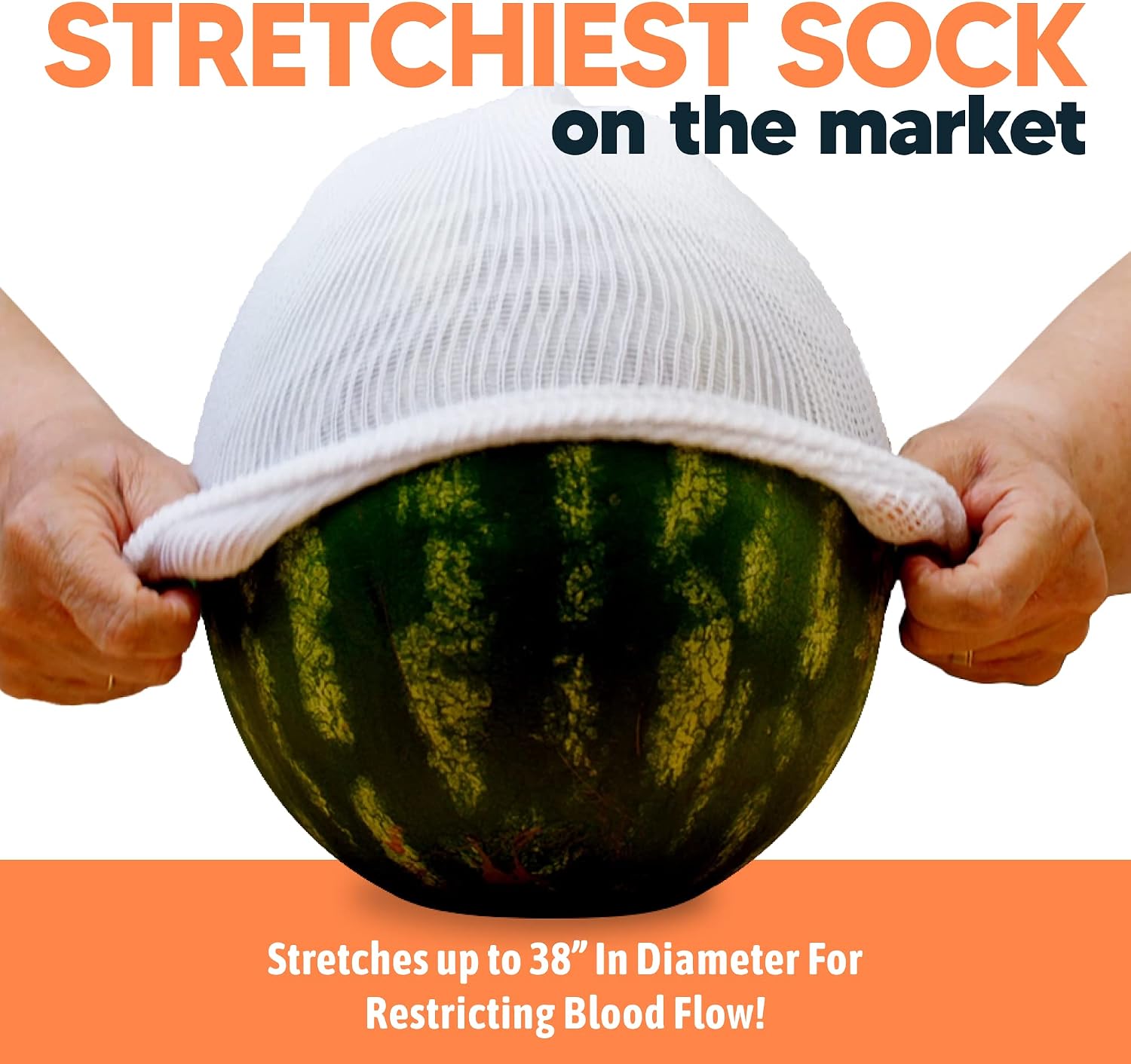 Detalle de Viasox EasyStretch™ Diabetic Socks for Men and Women, Non-Binding Top