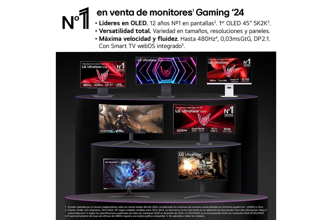 Detalle 2 de LG UltraGear 45GS95QE-B Monitor 45" WQHD 240 Hz