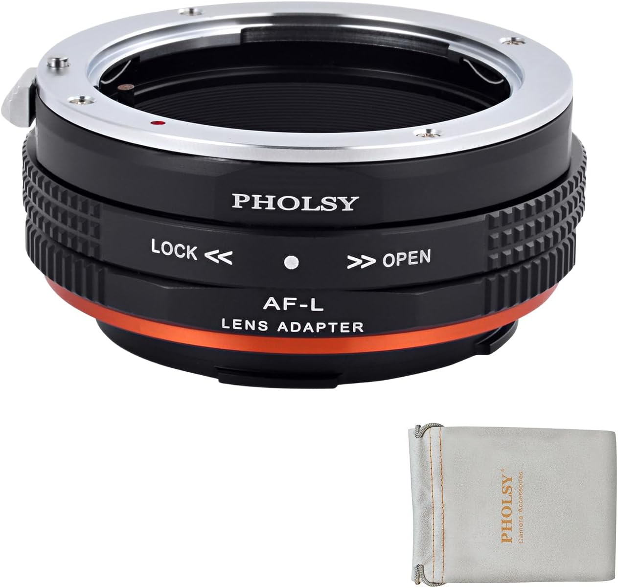 Thumbnail 6 de PHOLSY Objektivadapter OM auf L Mount – Konverter für Olympus Zuiko OM-Objektive an L-Mount Kameragehäusen
