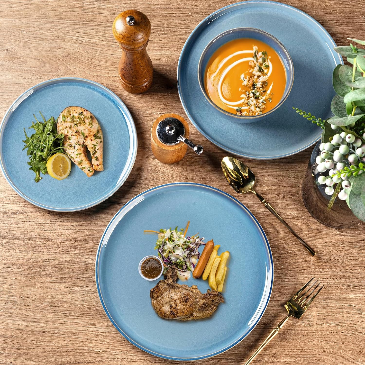Detalle 1 de GBhome GBHOME Ceramic Dinnerware Sets 24