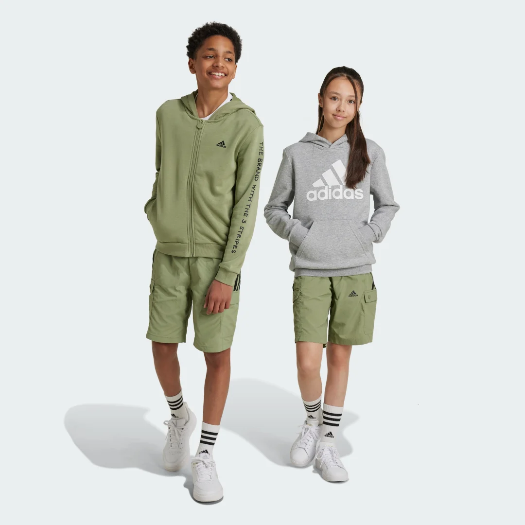 Thumbnail 1 de Adidas Street Jam Woven Cargo (Adolescentes) verde: pantalón corto cargo para el día a día