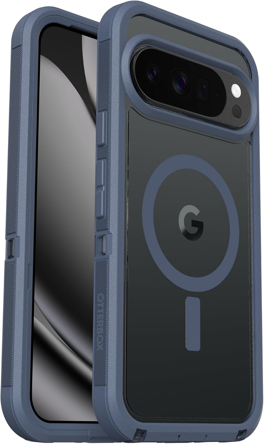 Detalle 2 de OtterBox Defender Series Pro XT avec Pixelsnap pour Google Pixel 10 Pro XL – Bleu