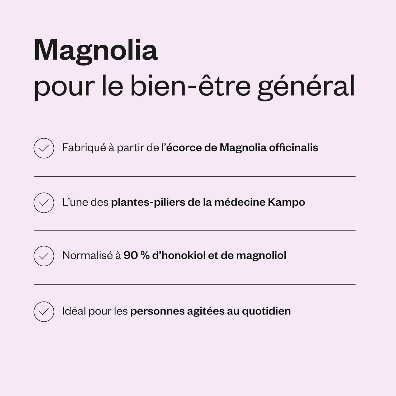 Thumbnail 3 de Magnolia Bark Extract – Extrait standardisé 90% Honokiol et Magnolio – Supersmart