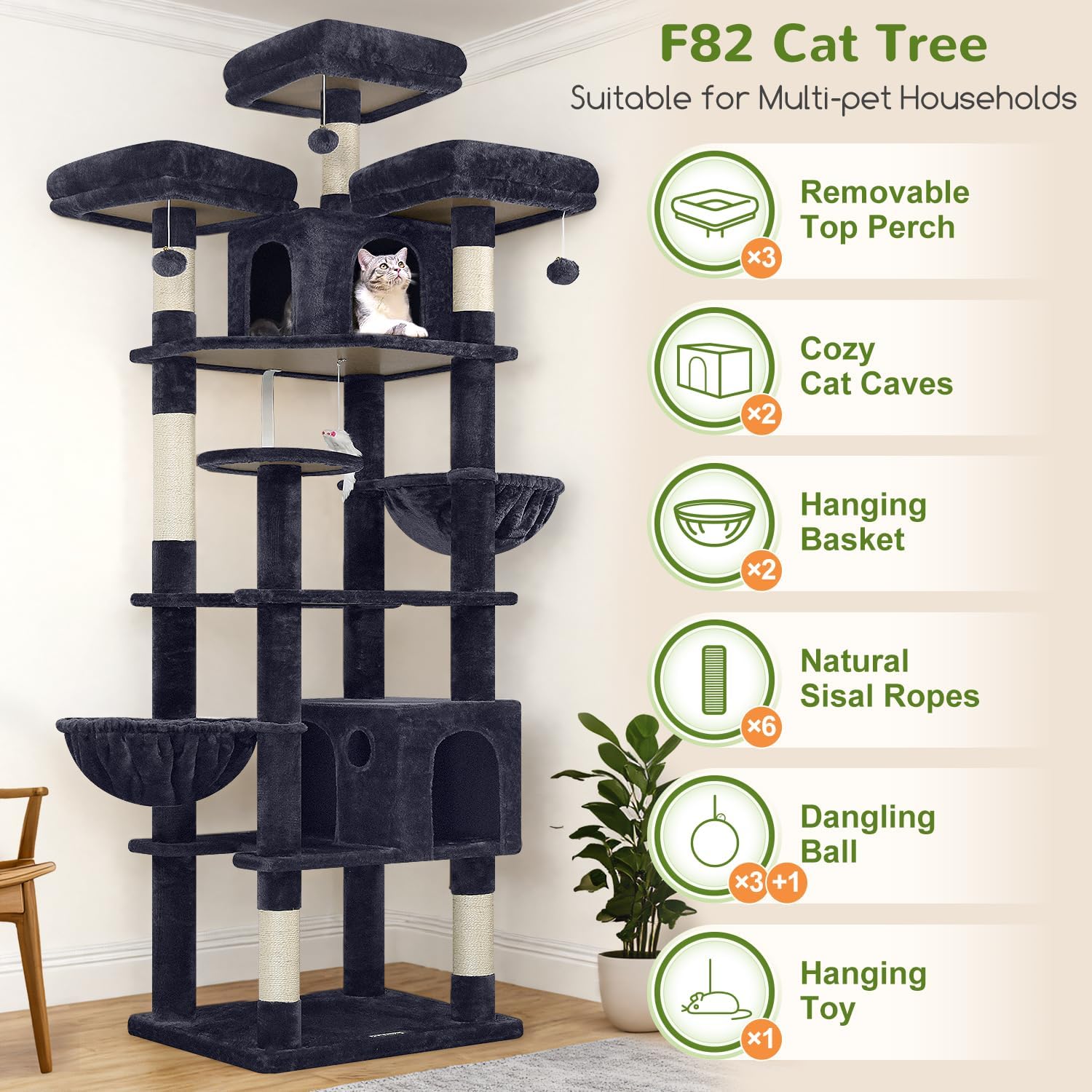 Thumbnail 1 de Globlazer Cat Tree F82