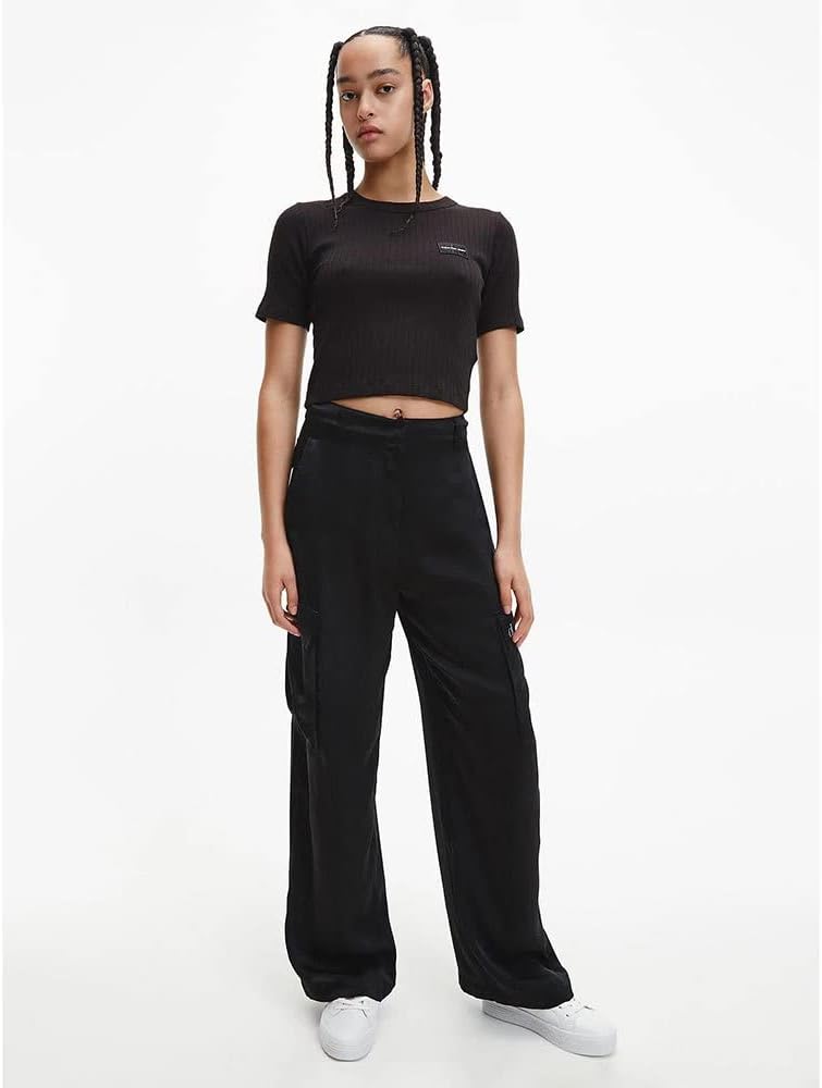 Thumbnail 1 de Calvin Klein Women Vulcanised Trainers Vulc Flatform Laceup Low LTH Platformw