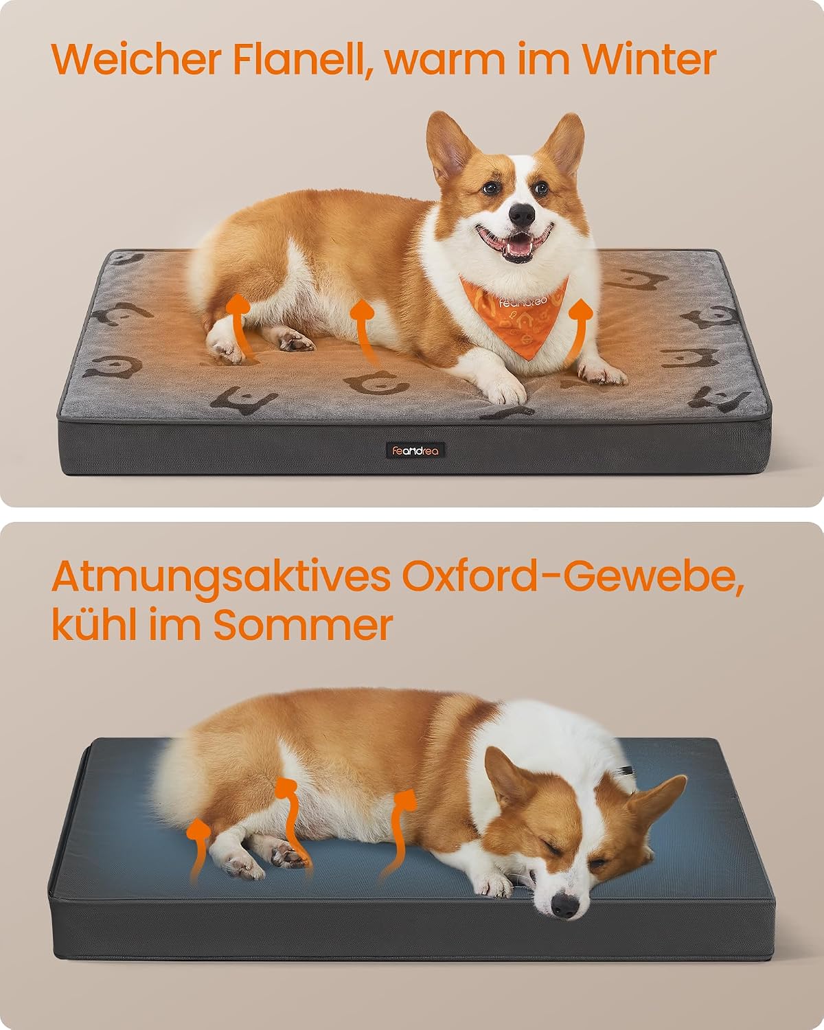 Thumbnail 2 de Feandrea Hundebett Größe L 91x63