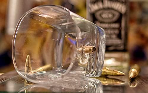 Thumbnail 2 de KolbergGlas Whiskyglas mit echtem Projektil Cal 308 – Handgefertigtes Unikat-Geschenk für Jäger und Whisky-Liebhaber