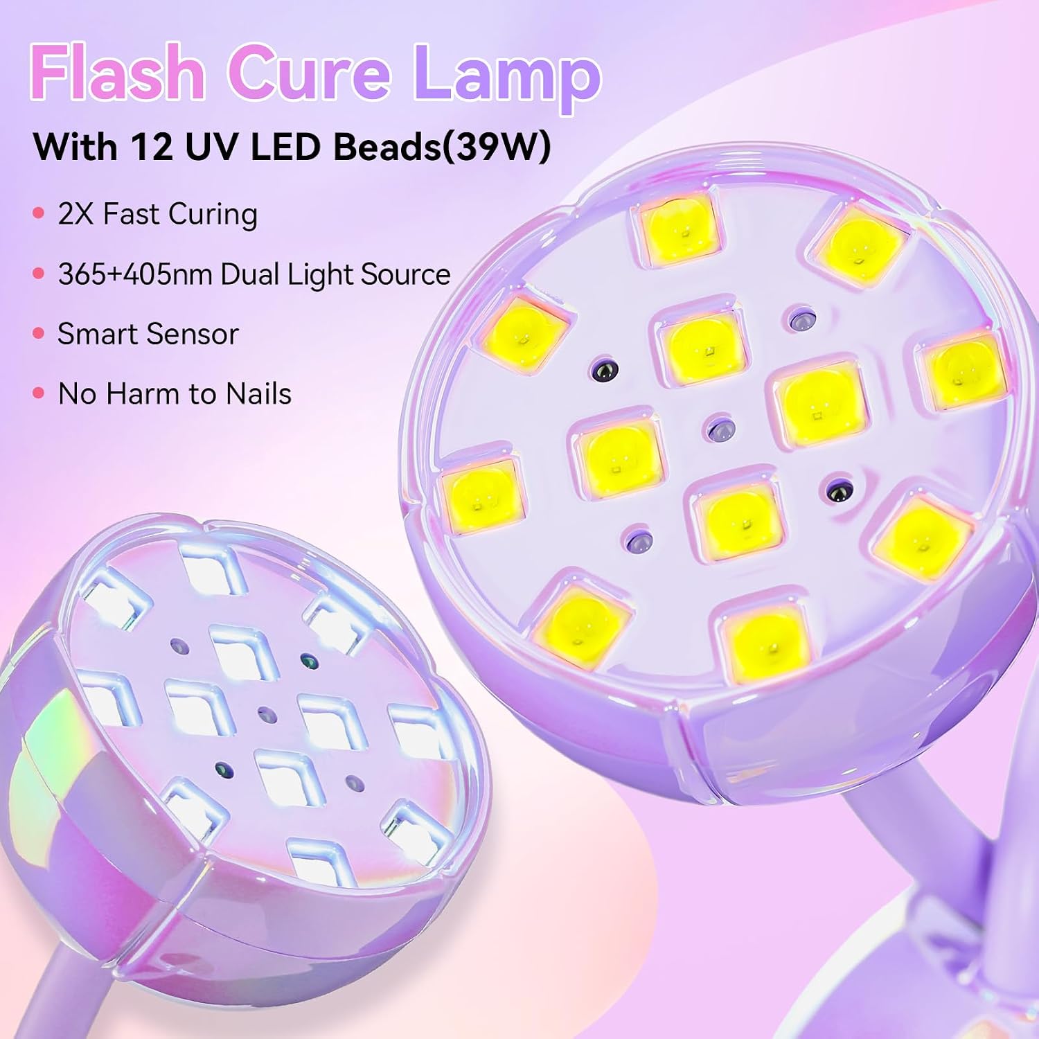 Thumbnail 2 de Makartt UV LED Nail Lamp with Gooseneck — Cordless 39mW/cm² Quick Gel Curing