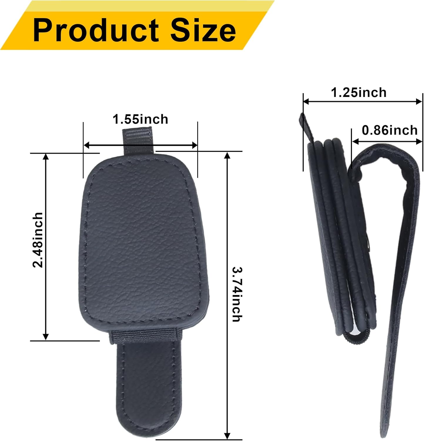 Thumbnail 6 de Yuoyar Sunglass Holder 2 Pack