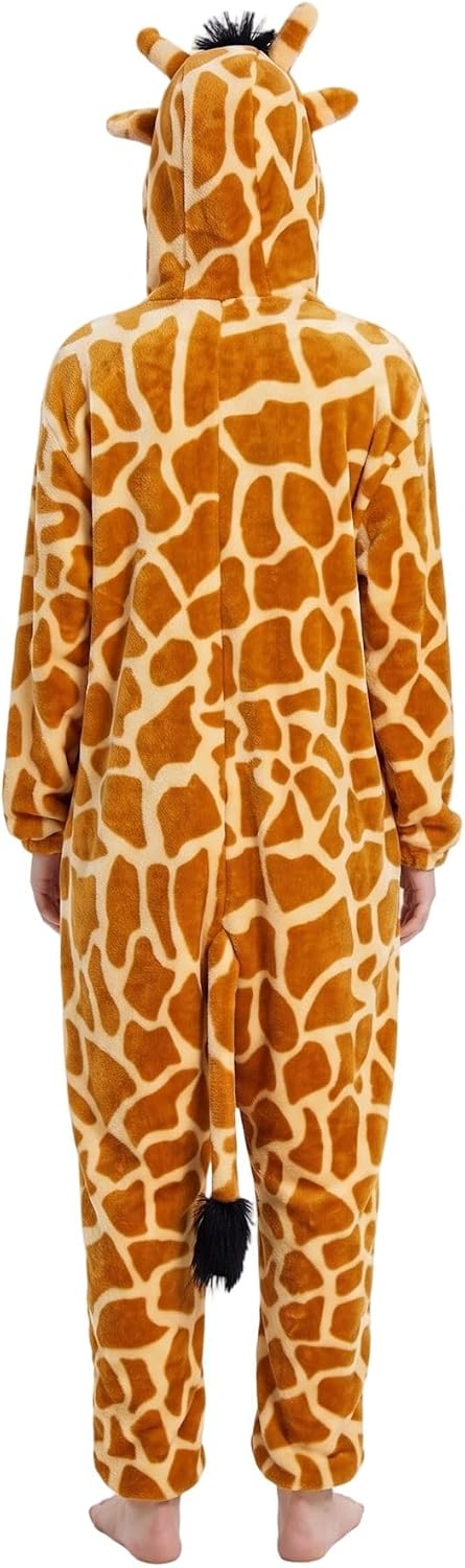 Thumbnail 5 de Hundredmore Adult Animal Onesie Pajamas with Zip Front and Pockets