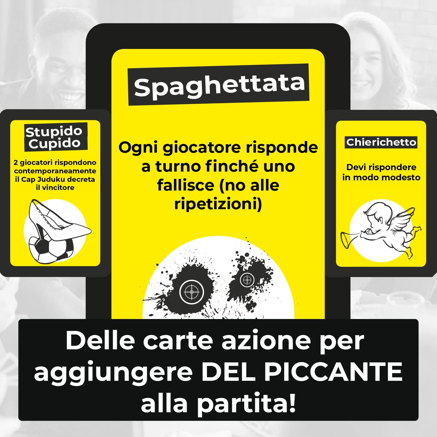 Detalle de ATM Gaming JUDUKU – Gioco da Tavolo per Adulti, Edizione Italiana, 480 Carte Esilaranti