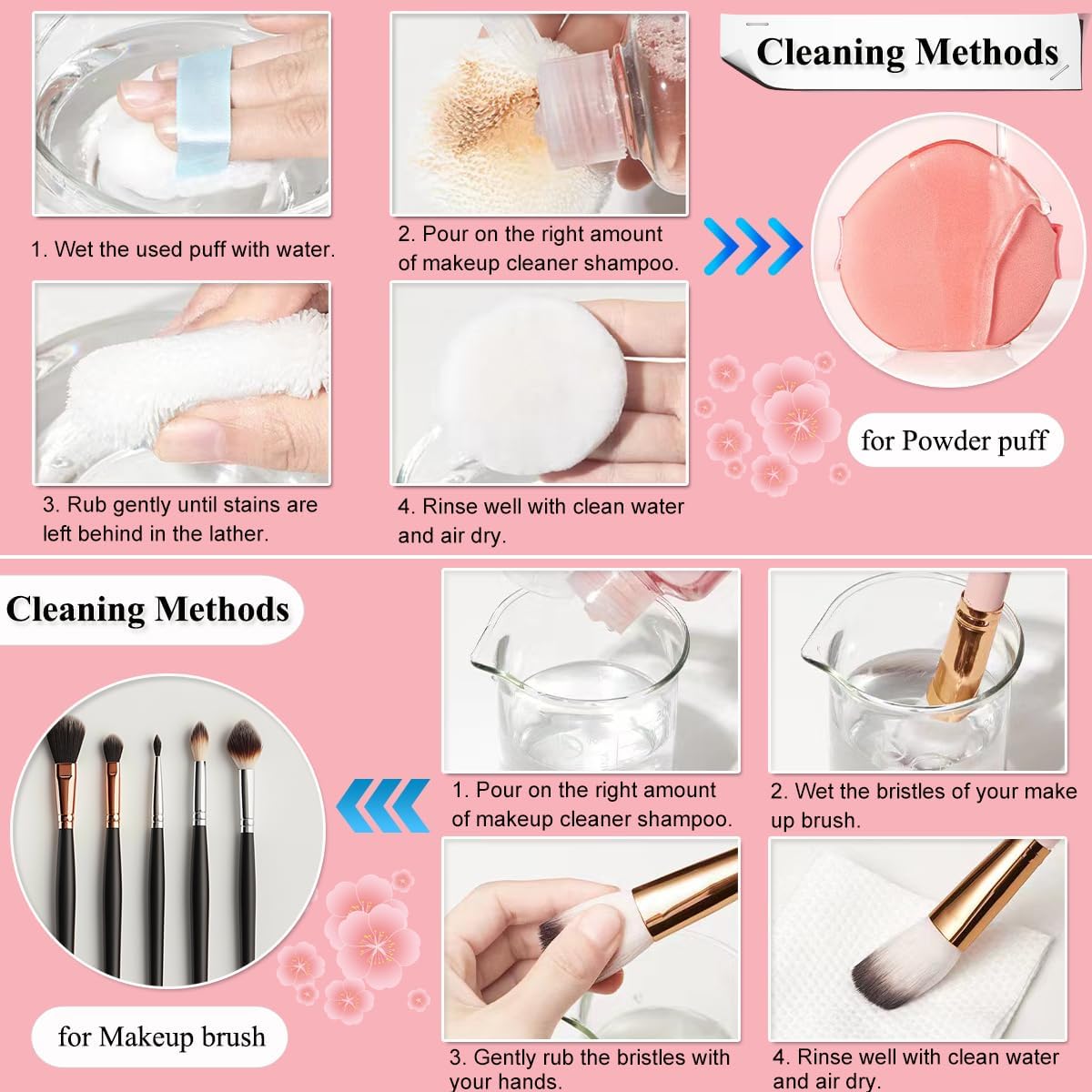 Thumbnail 4 de LAWEZX Nettoyant Pour Pinceau de Maquillage 150 ml – Nettoyant doux et efficace pour pinceaux et éponges
