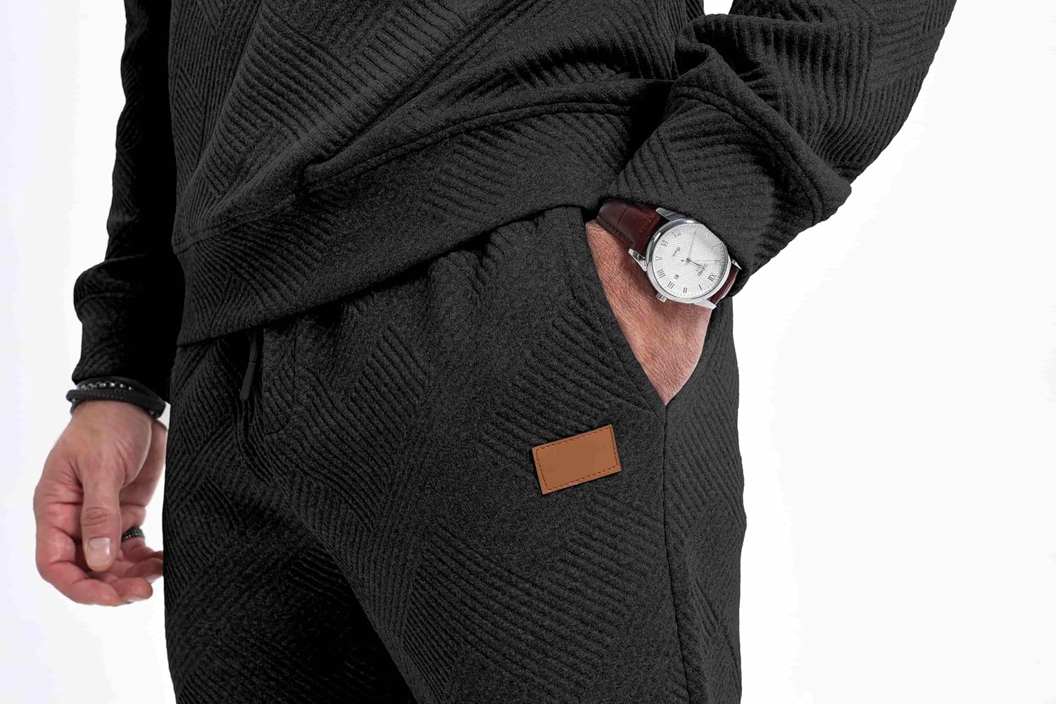 Detalle 1 de Elegancity Trainingsanzug Herren Set Jogginganzug