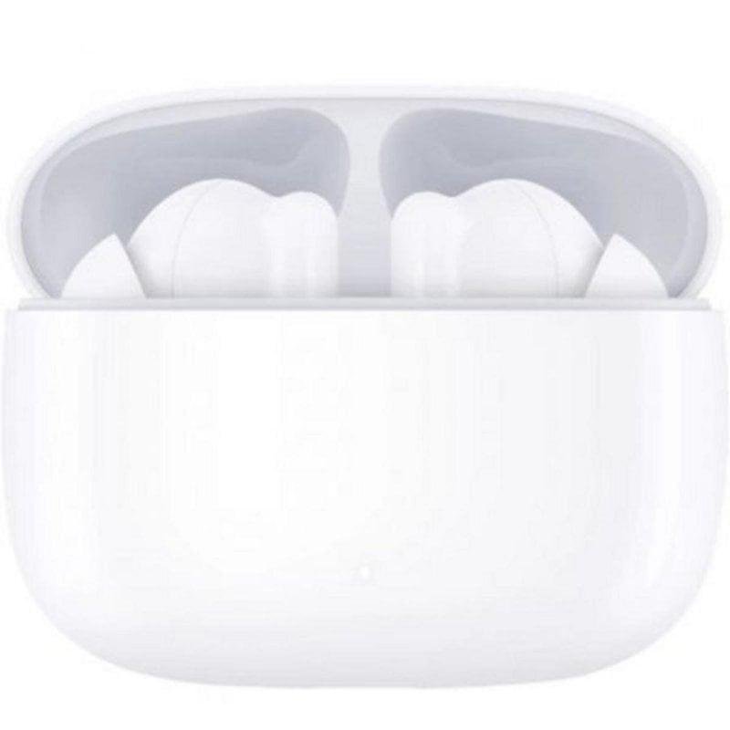 Detalle de Honor Earbuds X7 Lite: auriculares inalámbricos Bluetooth 5.4 con ANC, micrófono y IP54 en blanco