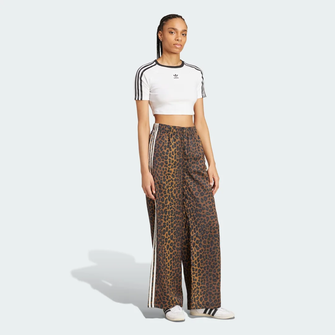 Detalle de Pantalón Adidas Originals Wide Leg Satin – multicolor