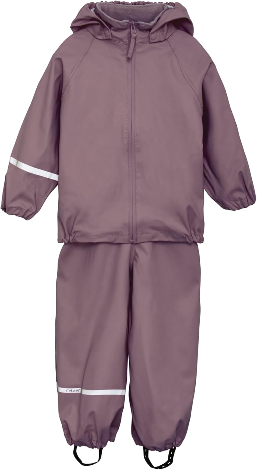 Thumbnail 6 de CeLaVi Unisex Kinder Basic Rainwear Set – Regen-Set aus recyceltem Material (Regenjacke & Latzhose)