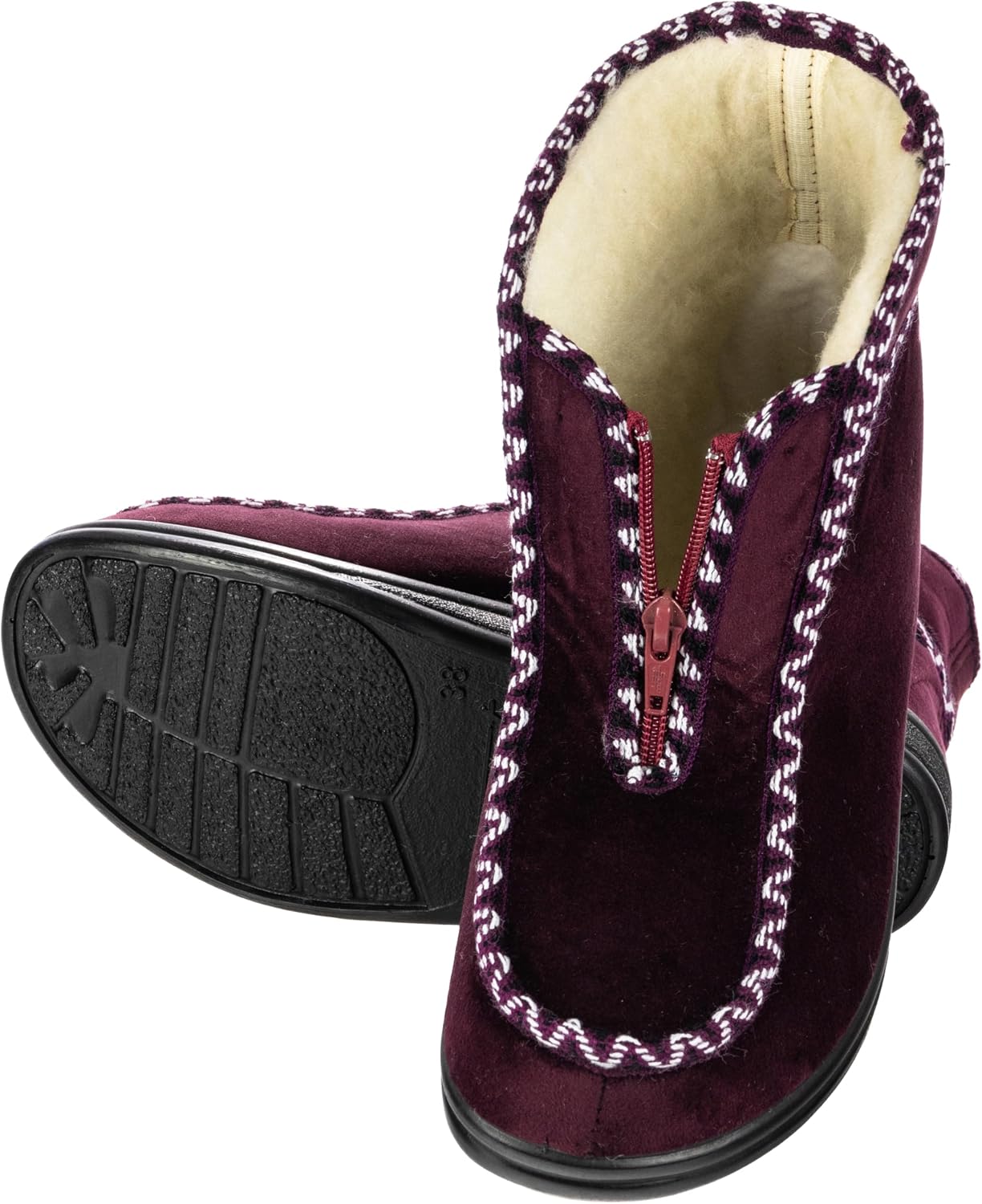 Thumbnail 2 de APREGGIO Chaussons laine feutrée 36-41 EU