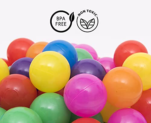 Thumbnail 6 de Straame Playballs: Soft Multicolour Pit Ball Set (100 x 5.5cm) for Kids