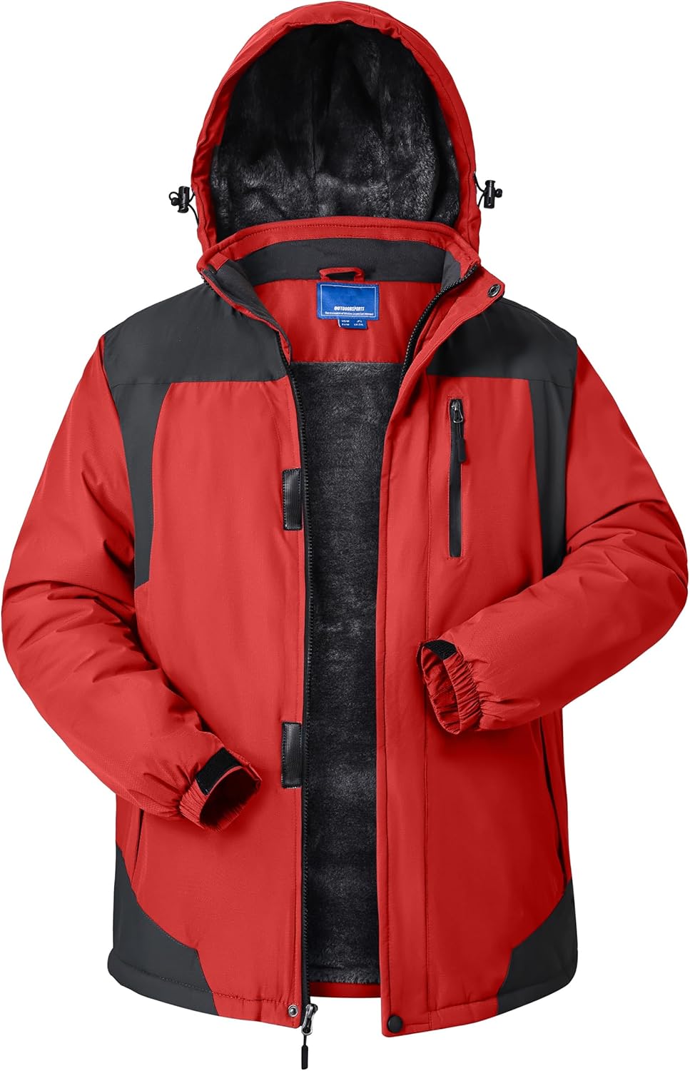 Thumbnail 6 de CNBQDD Winter Jacket Men’s Waterproof Ski Coat with Hood