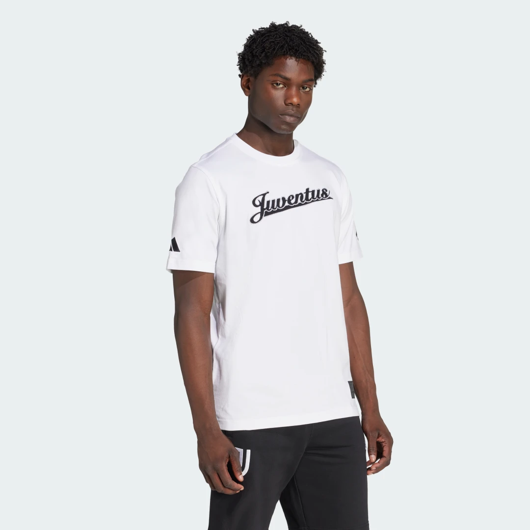 Detalle de Camiseta de la Juventus US Pack – Adidas, color Blanco