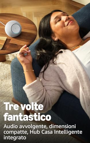 Thumbnail 2 de Amazon Echo Dot Max (ultimo modello) – audio avvolgente, hub Casa Intelligente integrato e controllo vocale Alexa
