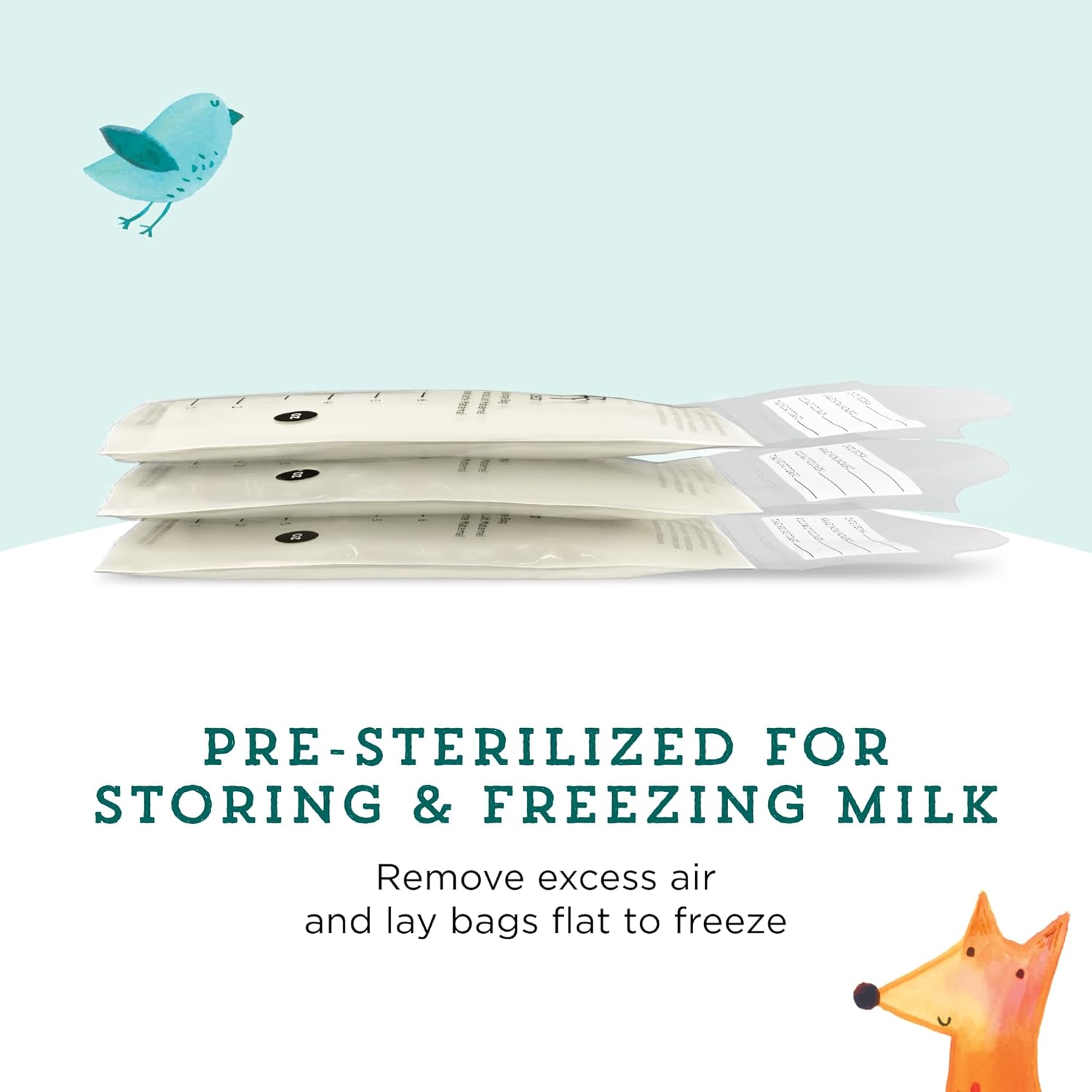 Thumbnail 1 de Mama Bear Breastmilk Storage Bags 100 count