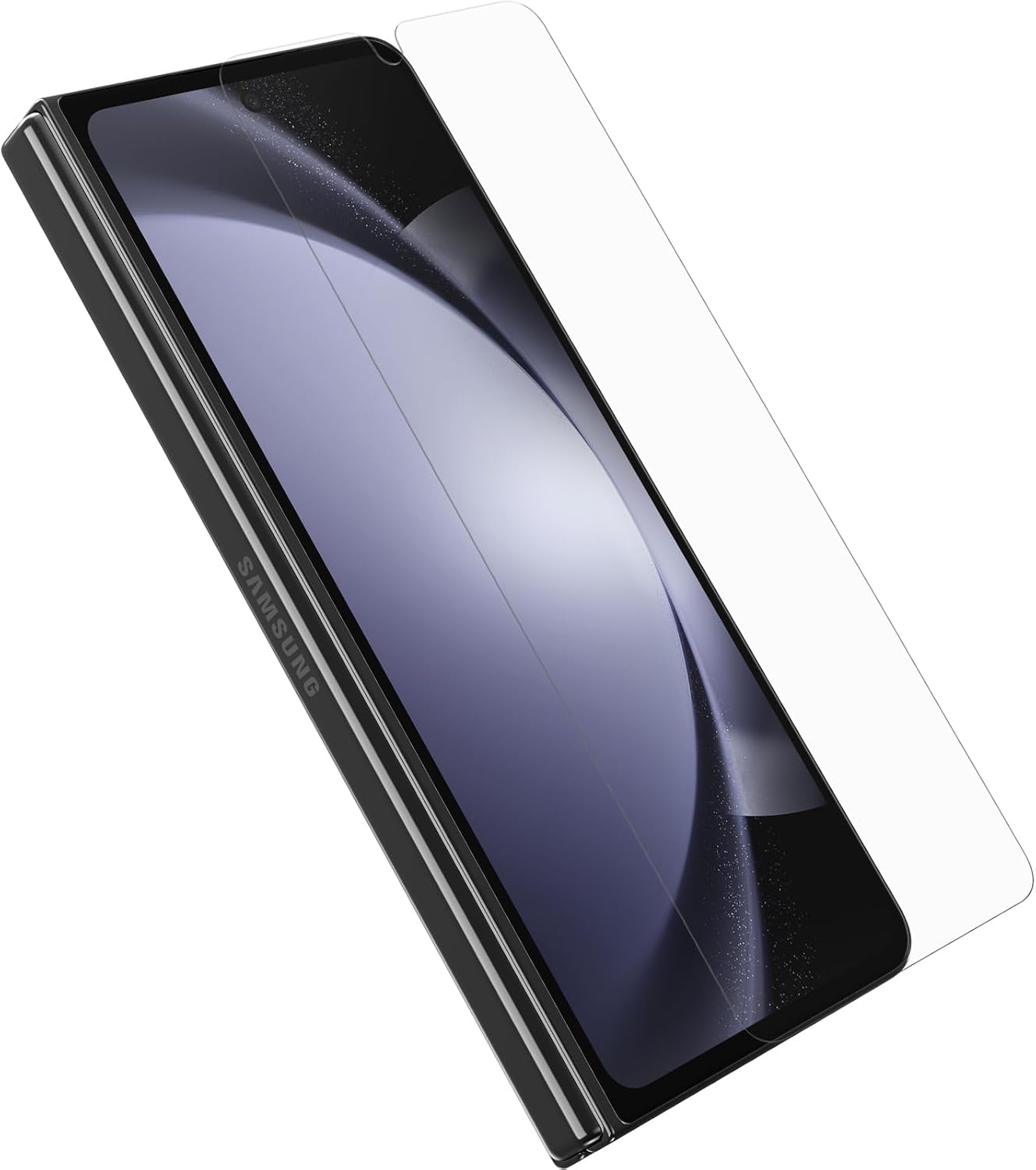 Detalle de OtterBox Alpha Flex Protecteur d'écran pour Samsung Galaxy Z Fold 5 – Protection antimicrobienne et résistance avancée