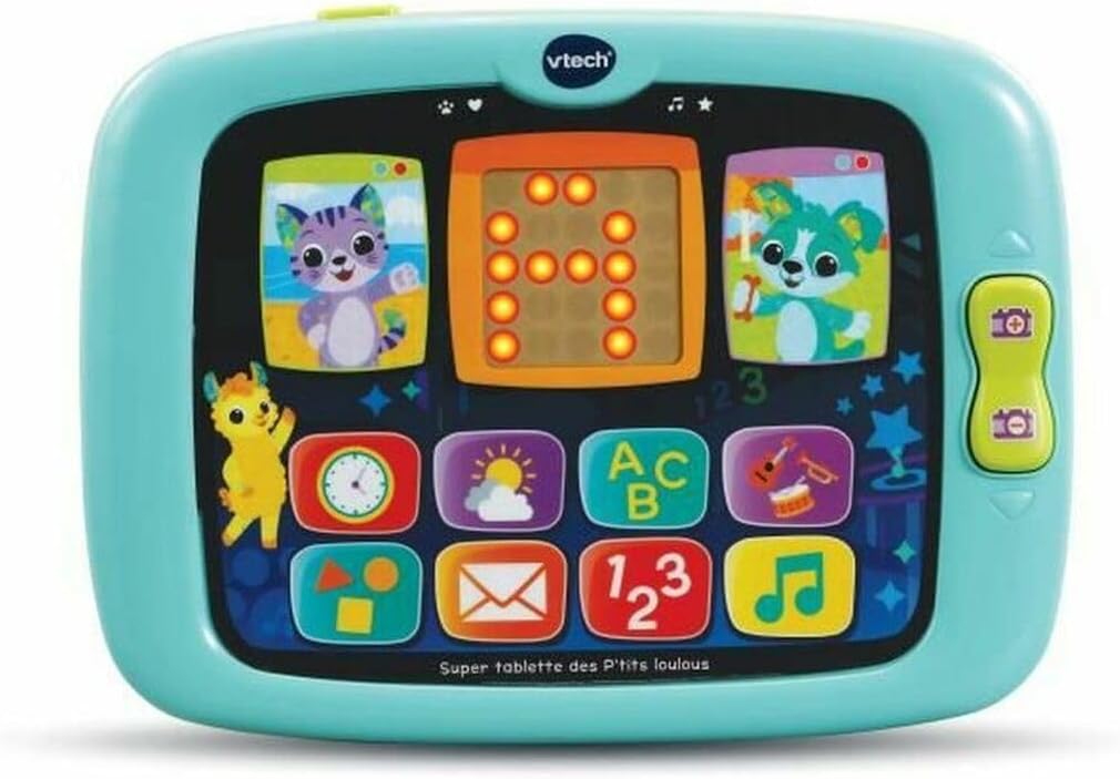 Detalle de VTech Super Tablette des P’ tits Loulous : première tablette enfant tactile (1 à 3 ans) version FR
