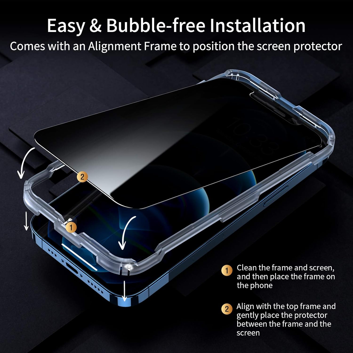 Thumbnail 3 de UNBREAKcable Protector Privacidad iPhone 12 2 unidades