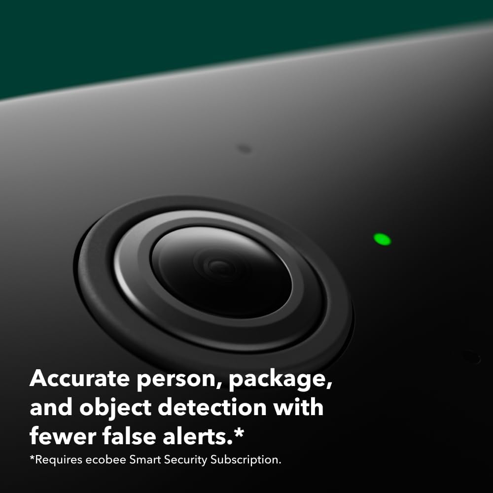 Detalle de ecobee Smart Doorbell Camera Wired, 1080p HDR and 187° Field of View