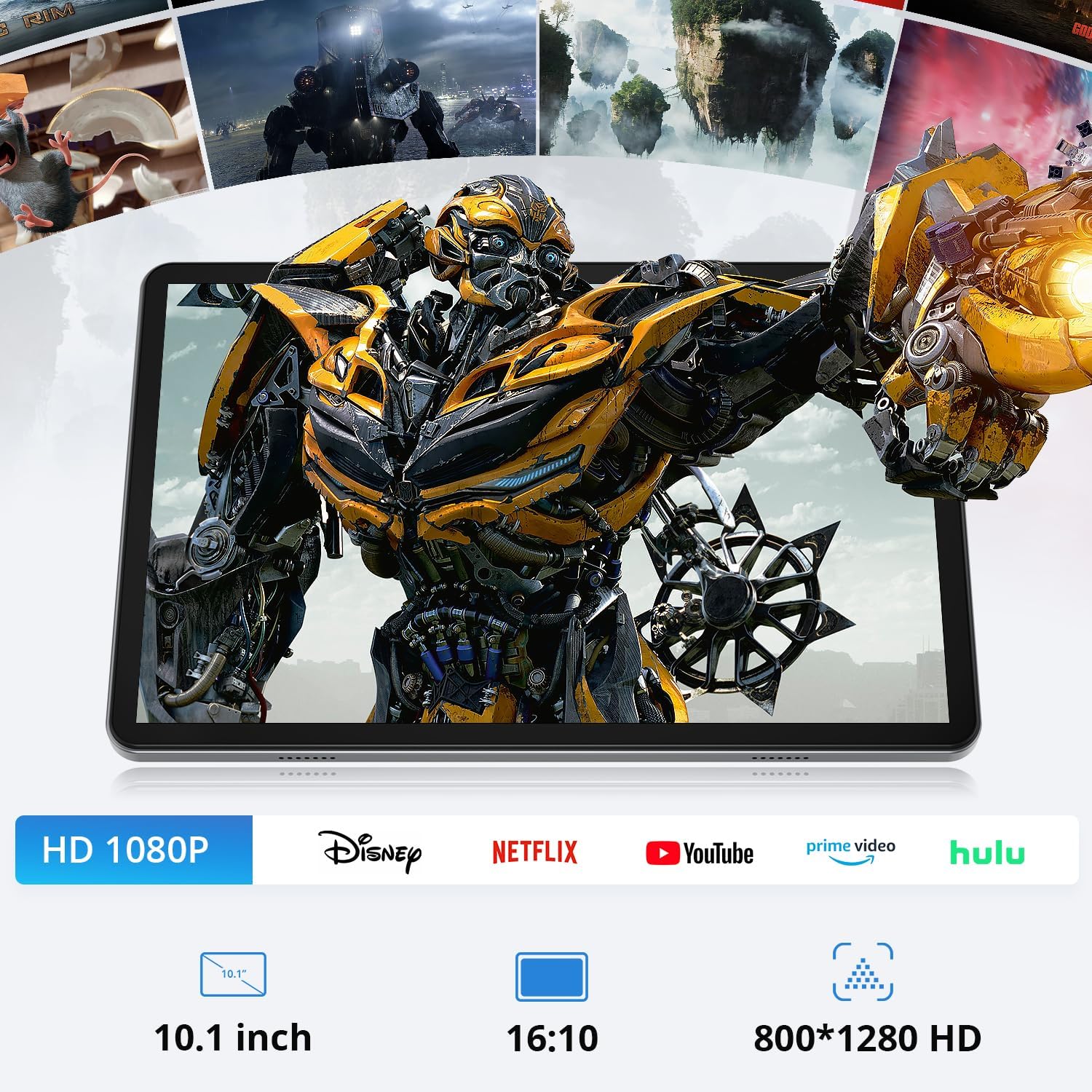 Thumbnail 4 de SVITOO T7250 10 inch Android 16 tablet 128GB
