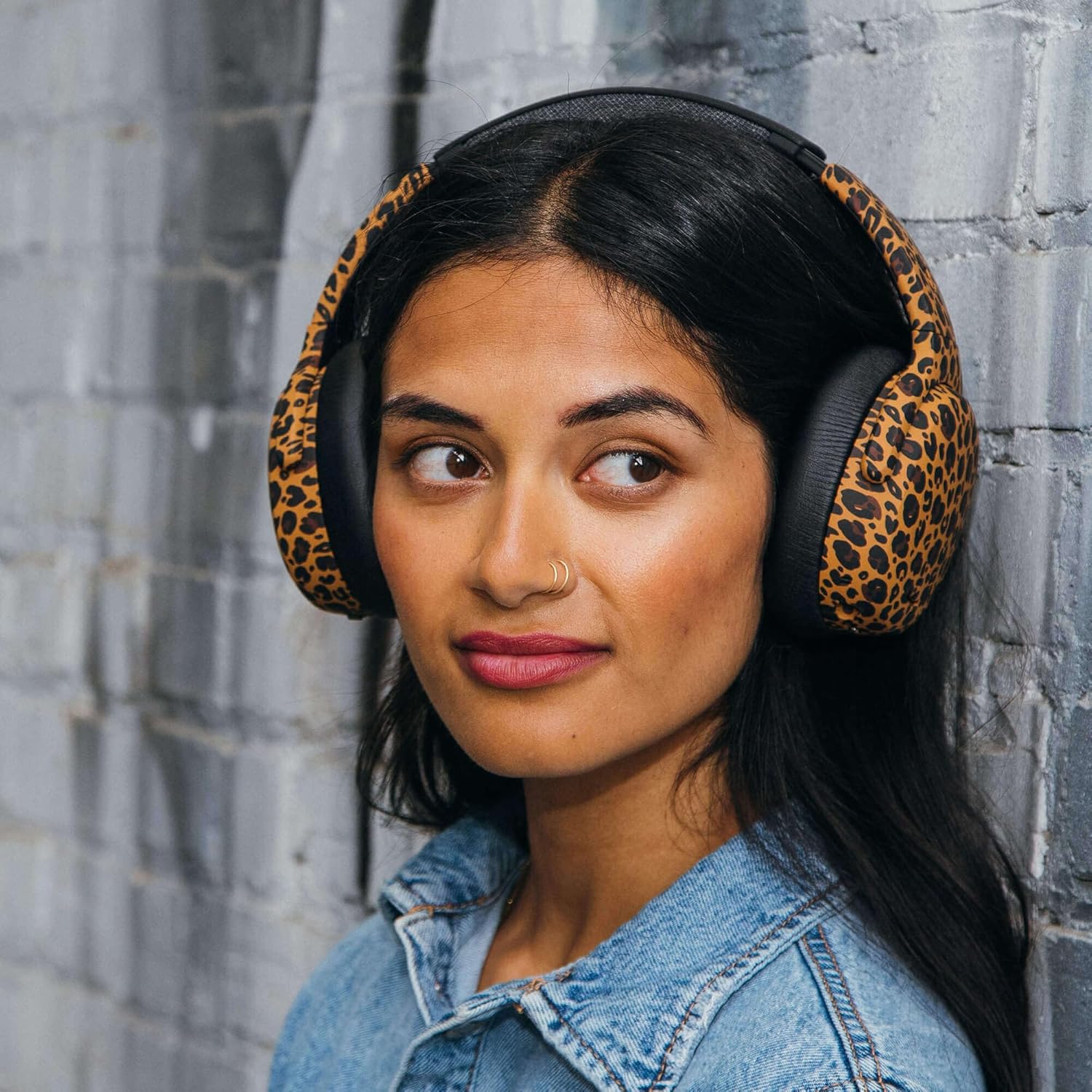 Thumbnail 6 de Skullcandy Crusher ANC 2 Wireless Over-Ear Bluetooth Headphones (Leopard) with Multi-Sensory Bass