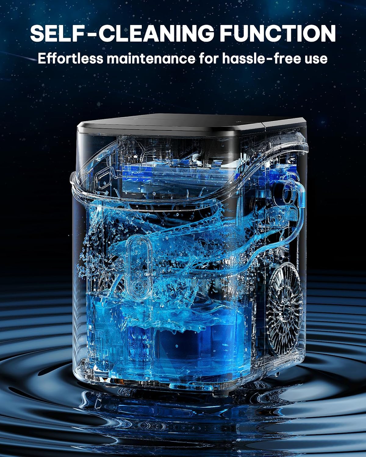 Thumbnail 6 de Silonn Nugget Ice Maker, 33 lb Daily Output