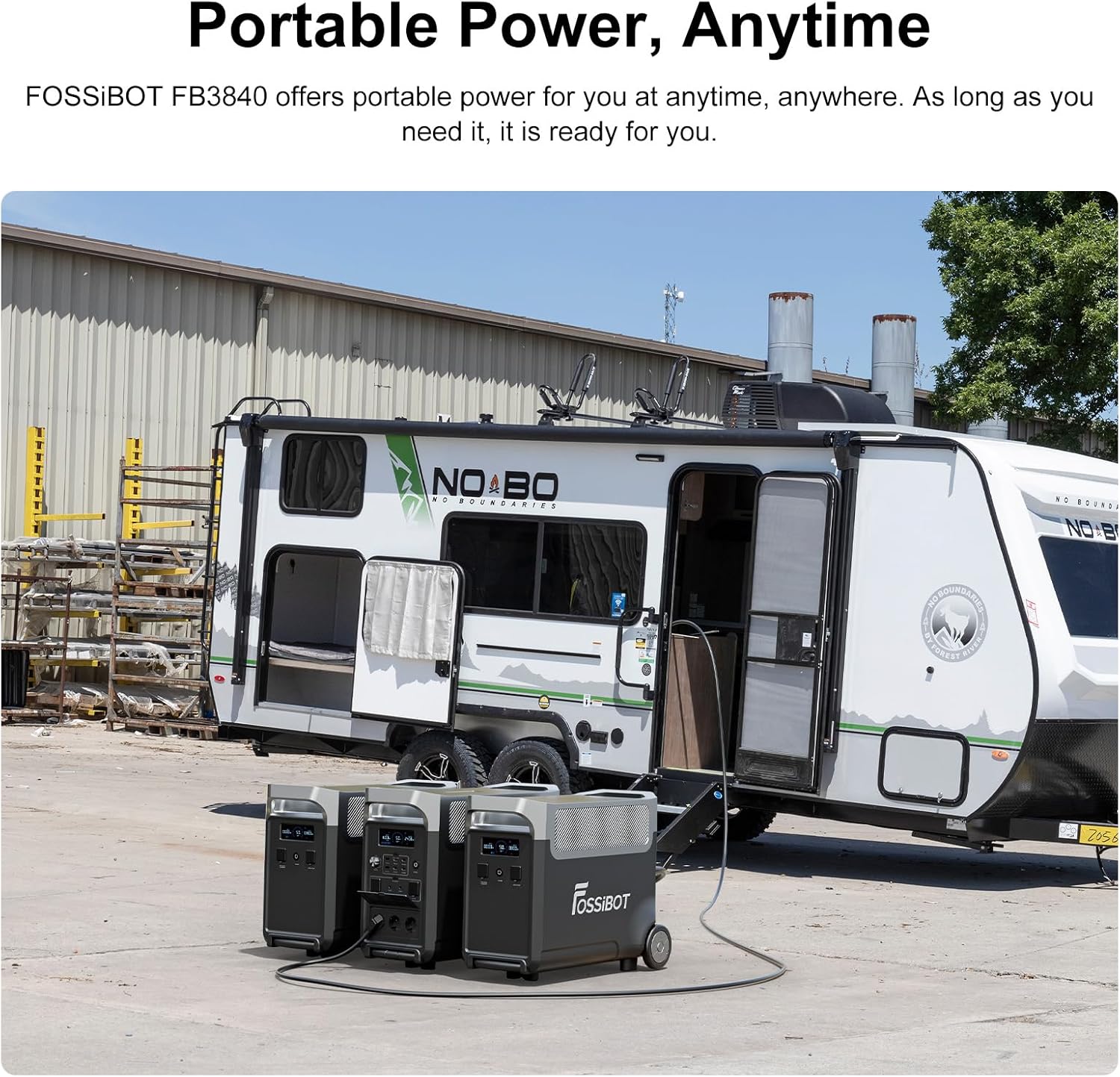 Thumbnail 5 de FOSSiBOT F3600 Pro 🌞 Estación de Energía Portátil 3840 Wh