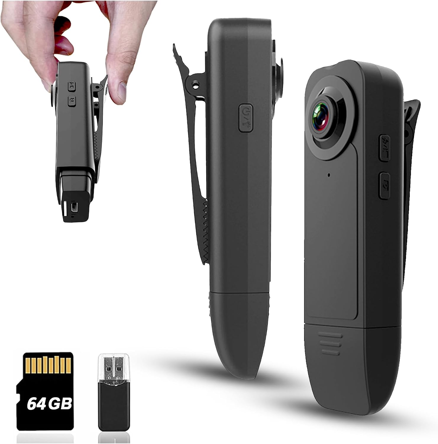 Detalle de Mini Body Camera 1080P 64G portable recorder