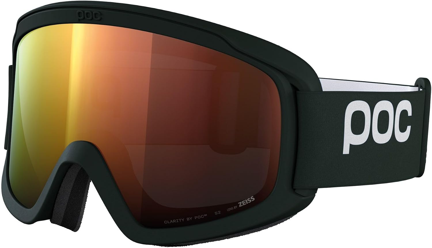Detalle de POC Opsin: occhiali con doppio vetro Zeiss Clarity, protezione UV400 e lenti antiappannamento