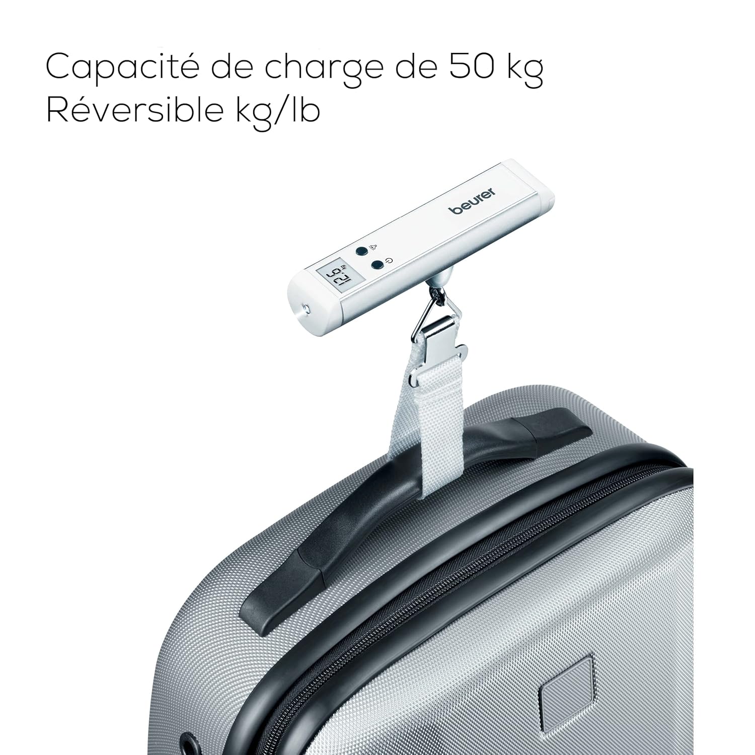 Detalle 2 de Beurer LS 10 Pèse-bagages pour voyages