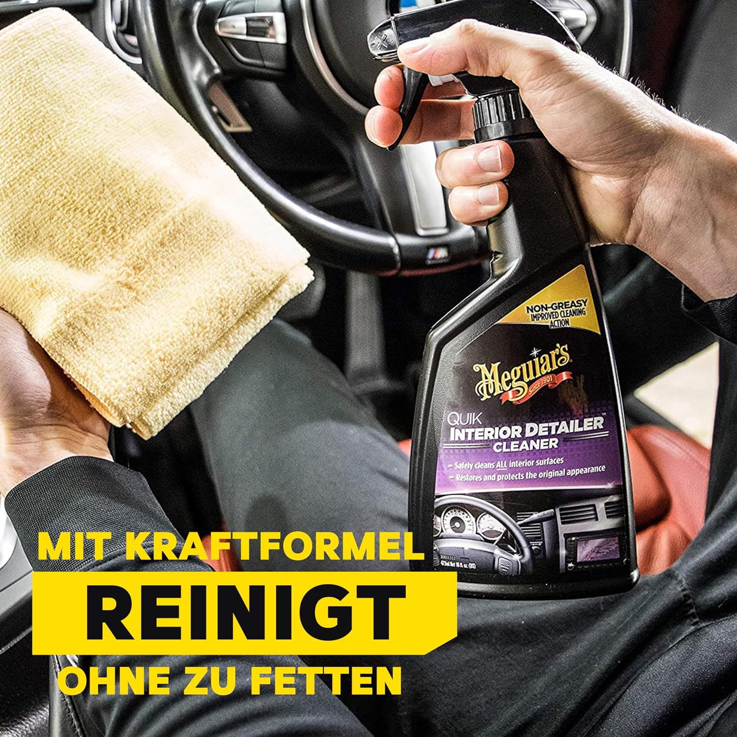 Detalle 2 de Meguiar's G13616EU Innenraumreiniger 473 ml
